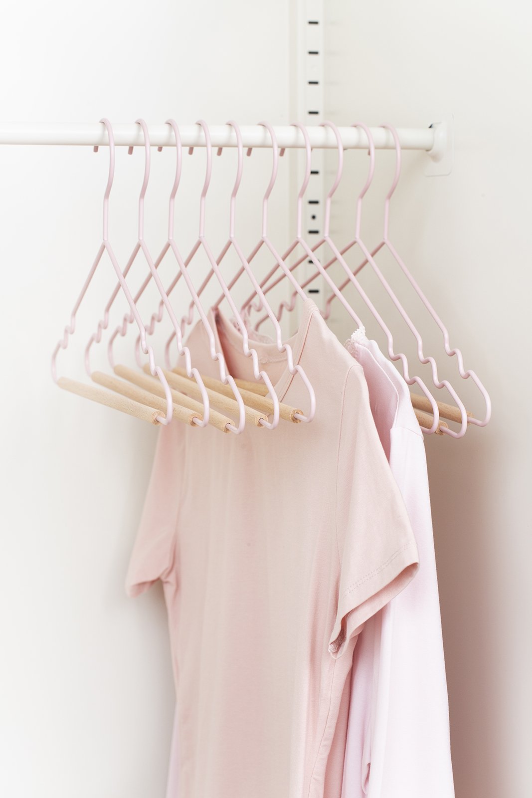 Mustard Made Adult Top Hangers in Blush Pack of 10