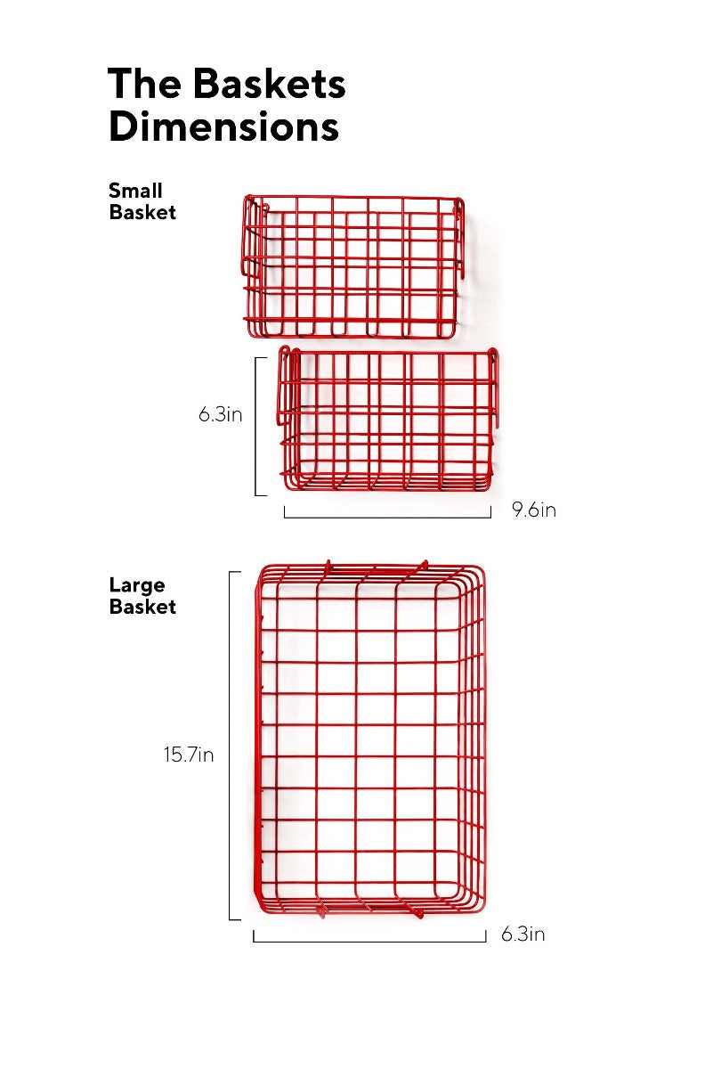 Mustard Made Baskets in Poppy Dimensions