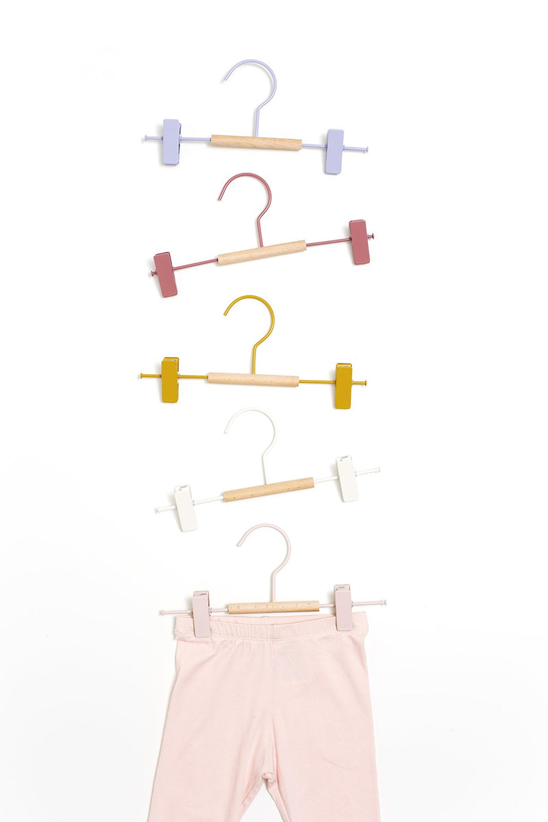Mustard Made Kids Clip Hangers in Summer Pack of 5