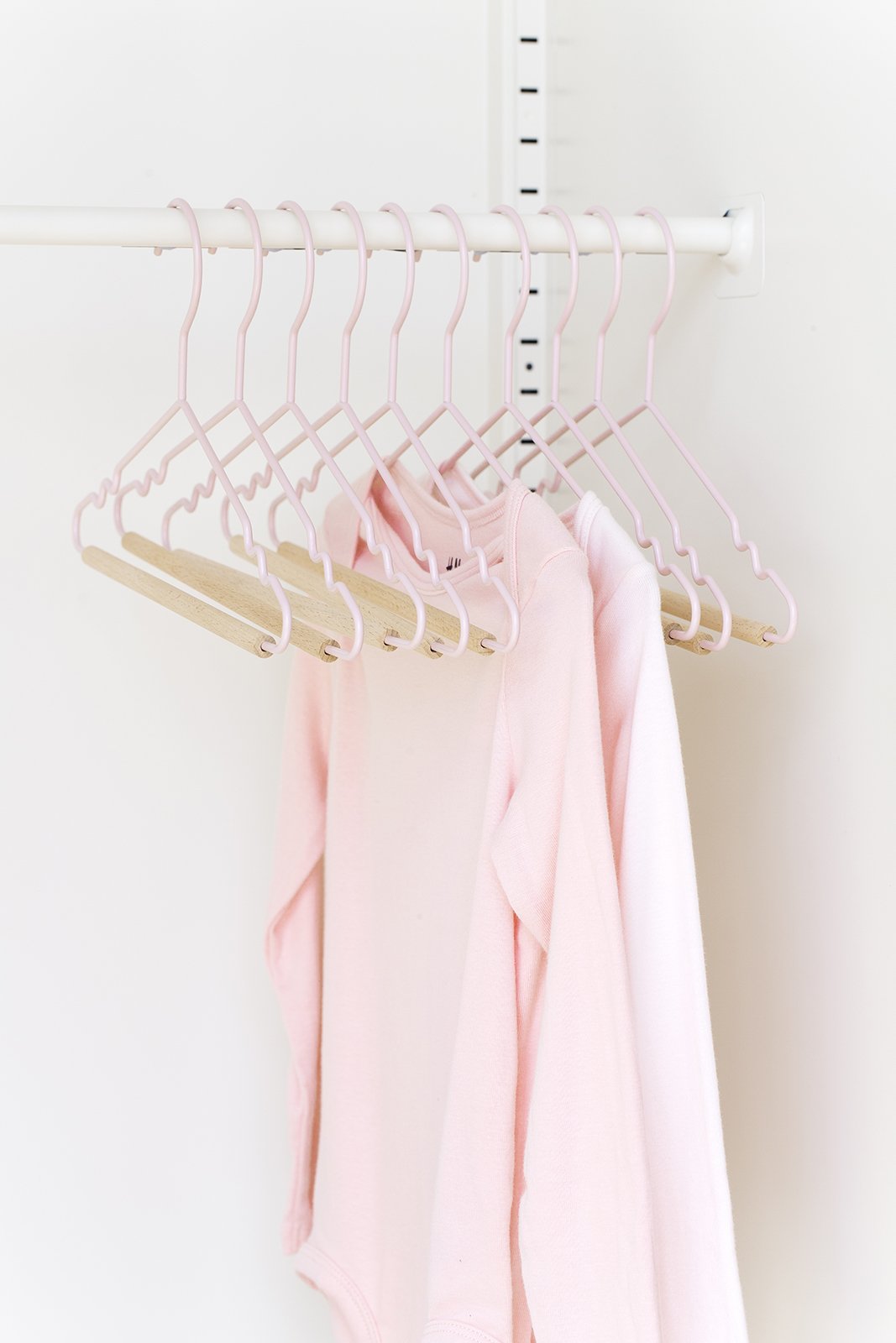 Mustard Made Kids Top Hangers in Blush Pack of 10