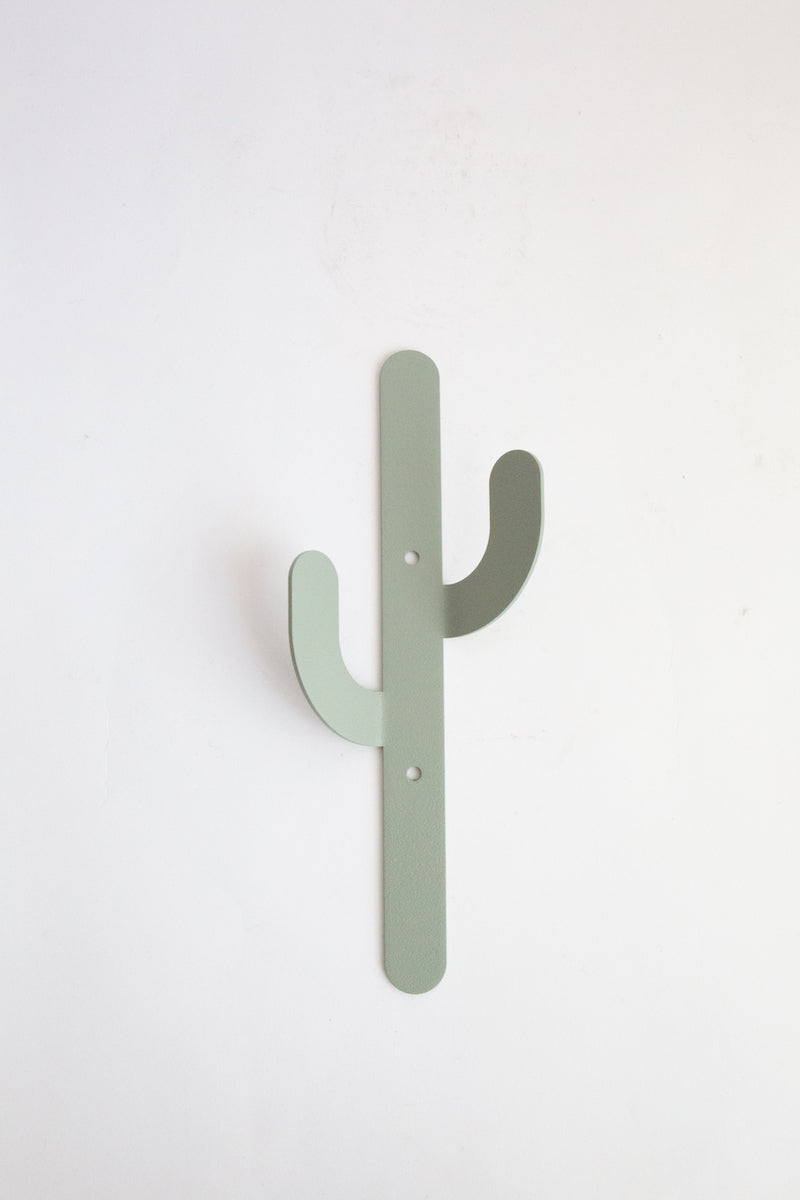 Amigo Modern Cactus Wall Hook Powder coated metal – Burke Mercantile