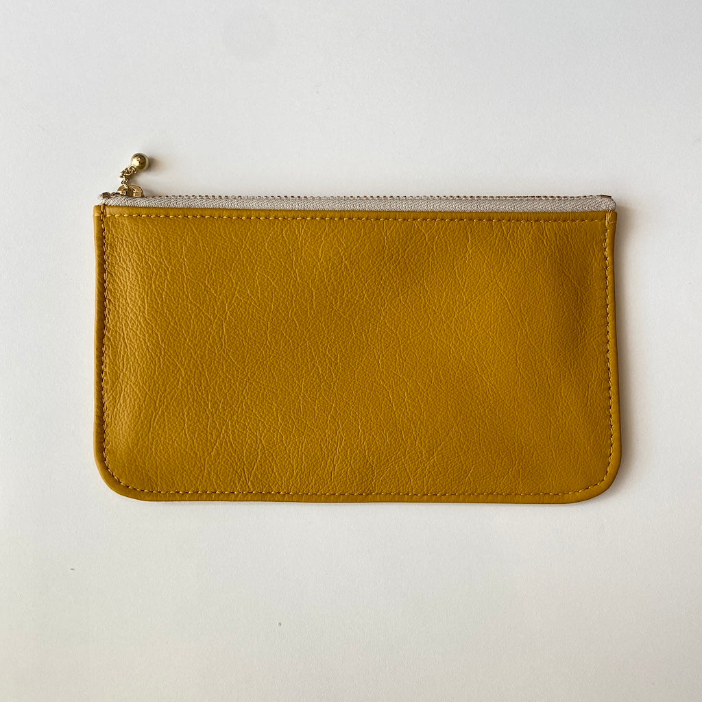 Erin Templeton Time for a Change Wallet Mustard Leather