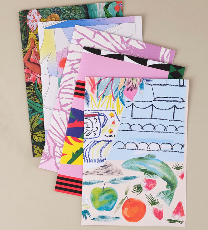 Stack of Art Greeting Cards
