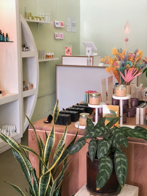 Shop interior of Wax N Blush