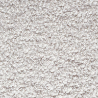 Close-up of a textured light grey fabric