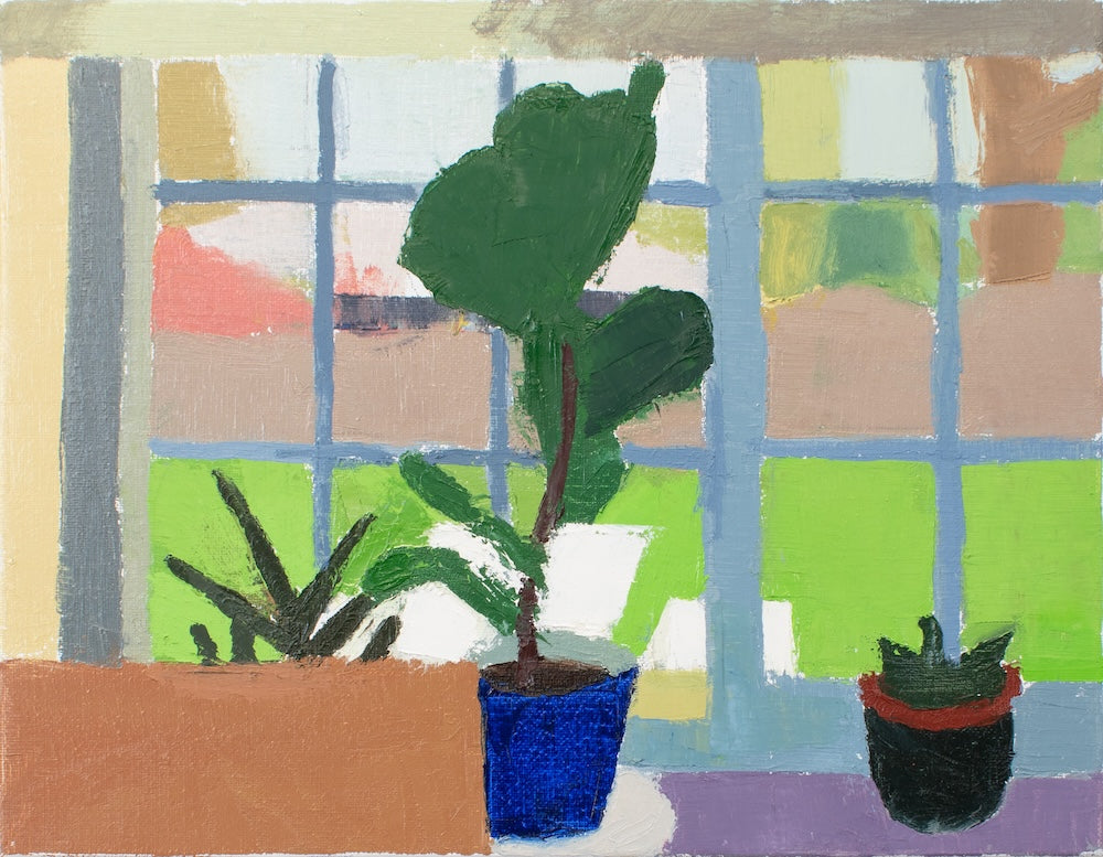 Laundry Room Window | Oil on Canvas