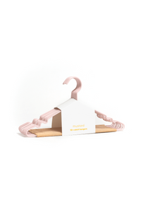 Mustard Made Adult Top Hangers in Blush Pack of 10