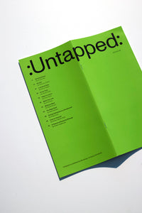 Untapped Design Journal | Print Edition 002