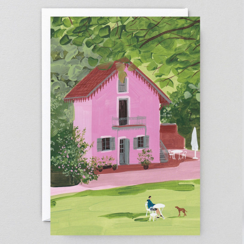Wrap House in Nature Art Card Yukiko Noritake