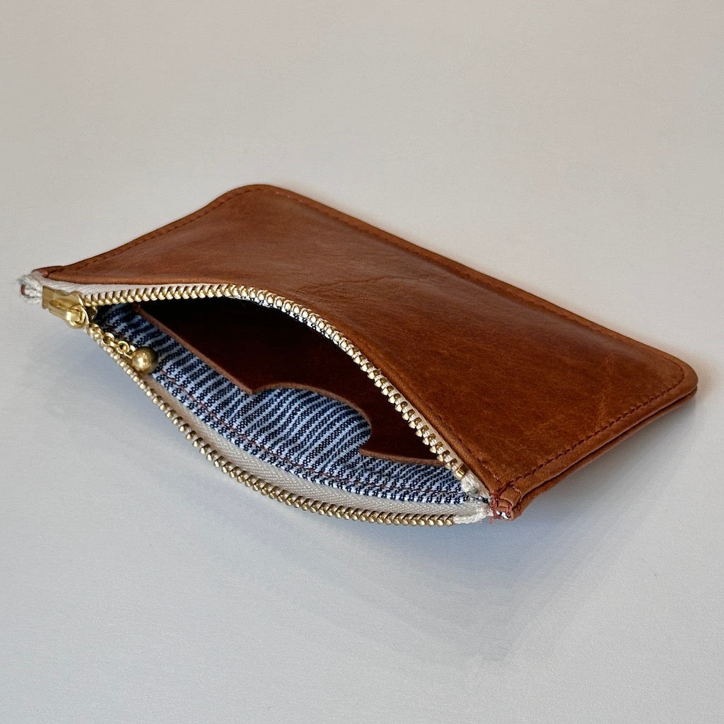 Erin Templeton Small Time for a Change Wallet Caramel Leather