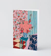 Wrap Rose Bouquet Art Greeting Card