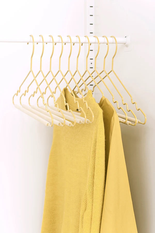 Mustard Made Adult Top Hangers in Butter Pack of 10