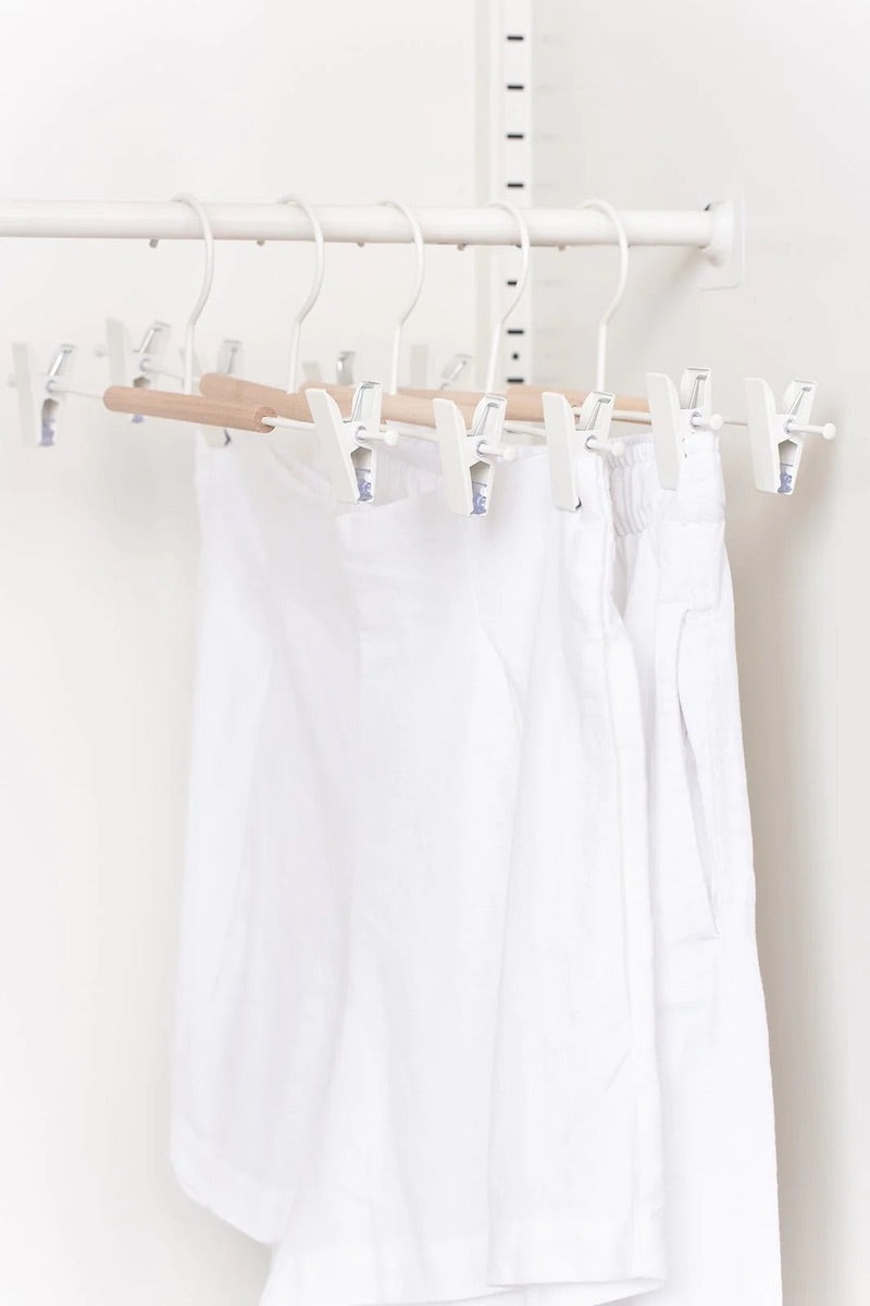 Mustard Made Adult Clip Hangers White