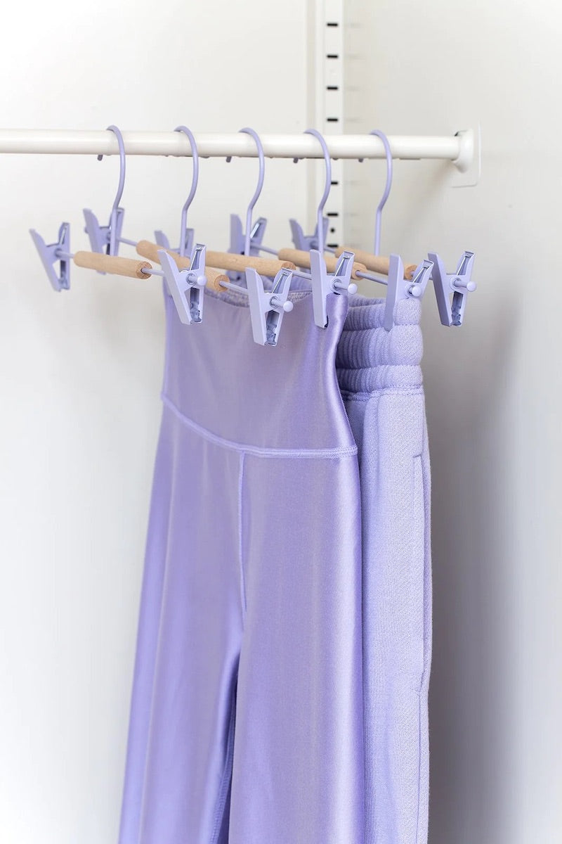 Mustard Made Adult Clip Hangers Lilac
