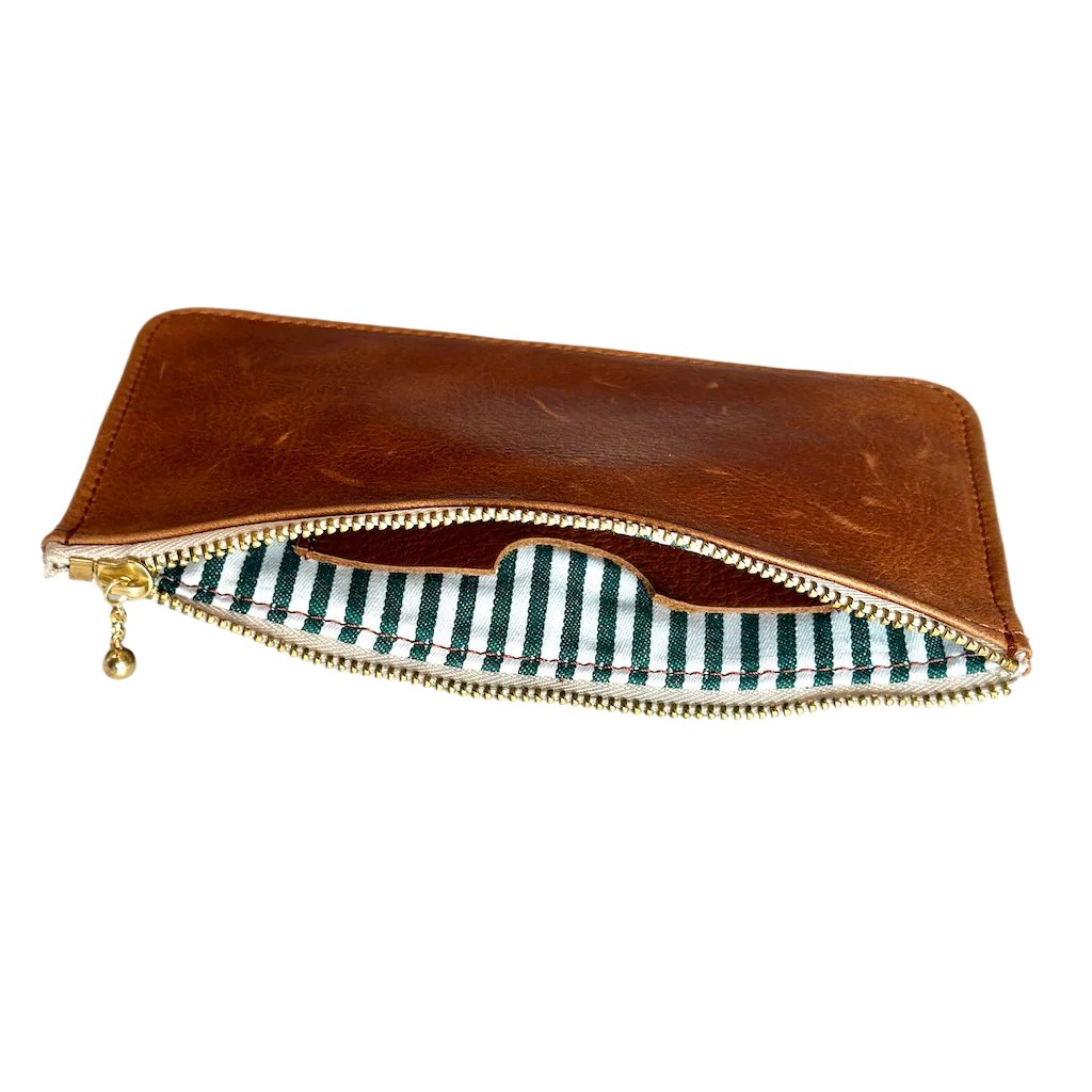 Erin Templeton Time for a Change Wallet Caramel Leather