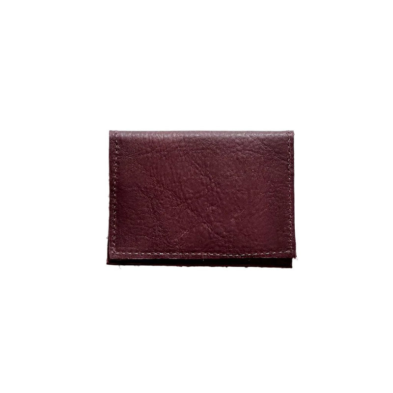 Erin Templeton Leather Card Case Burgundy