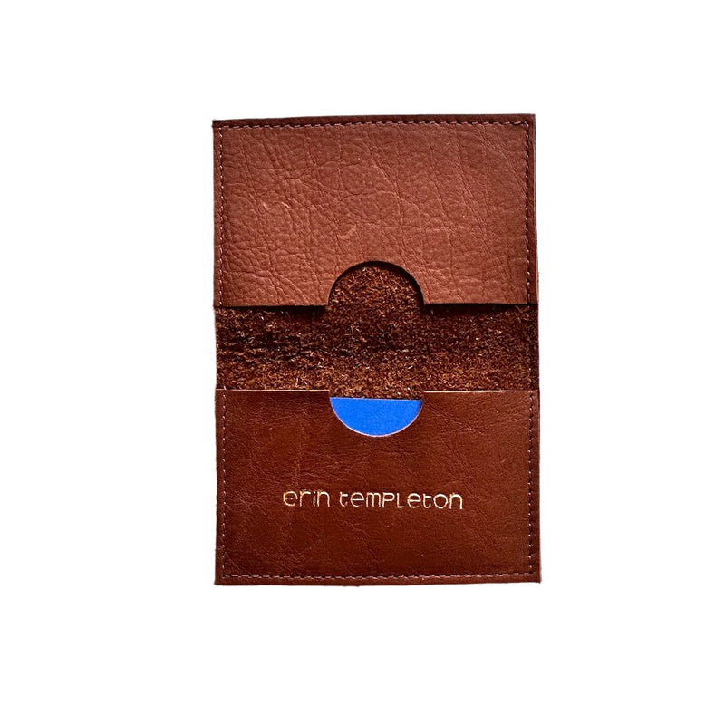 Erin Templeton Card Case Caramel Leather