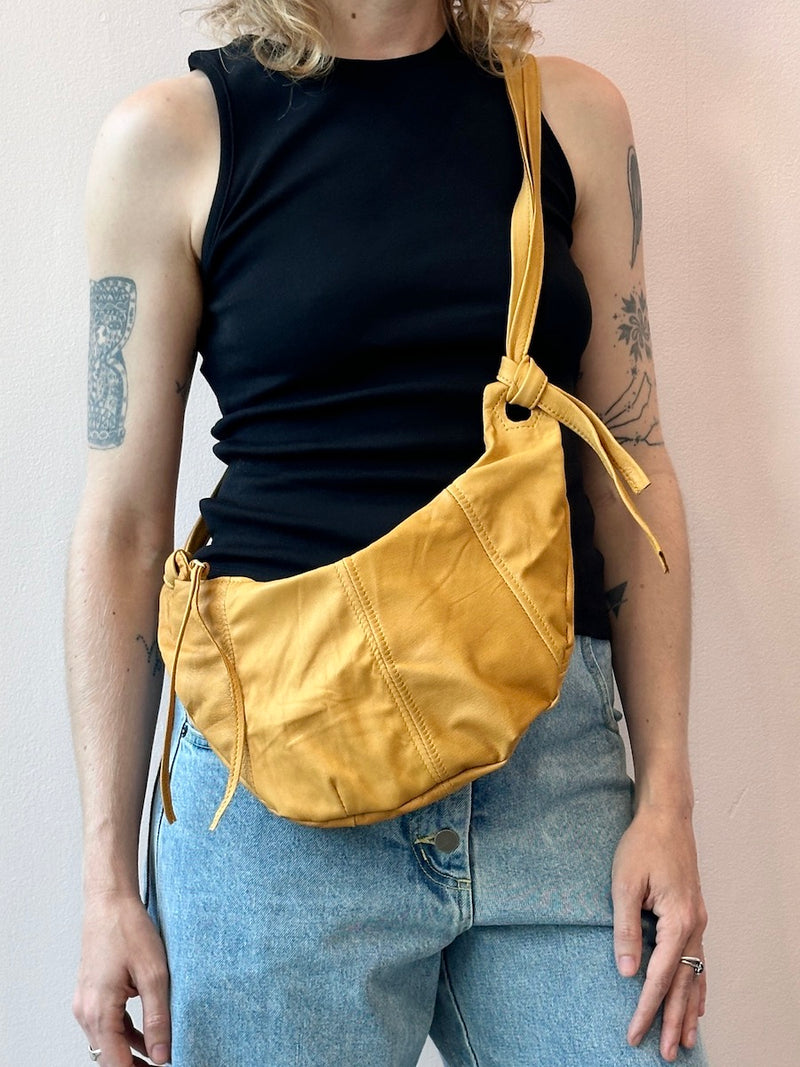 Erin Templeton Mini Hobo Bag Recycled Leather