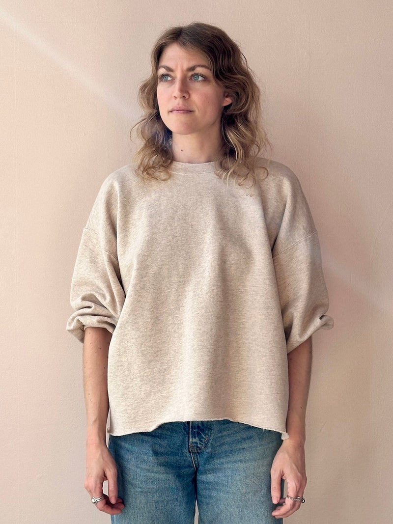 RACHEL COMEY Fond Sweatshirt Buff Melange