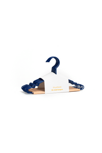 Mustard Made Kids Top Hangers in Navy Pack of 10