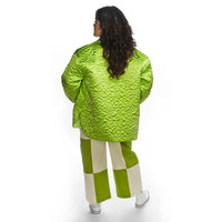 BOYKO Quilted Billie Jacket Lime