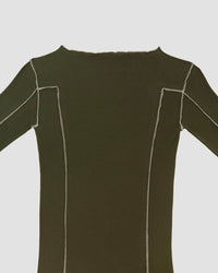 Baserange Omato Long Sleeve Top Conto Green