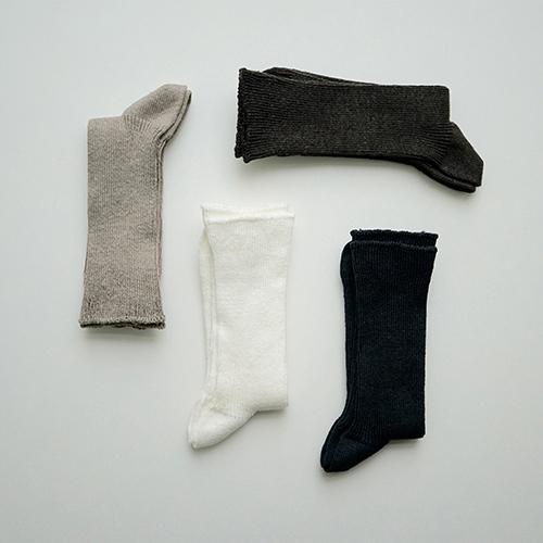 Nishiguchi Kutsushita Linen Ribbed Socks