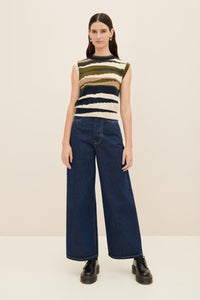 Kowtow Landscape Knit Vest