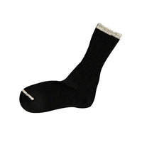 Nishiguchi Kutsushita Silk Cotton Socks Black