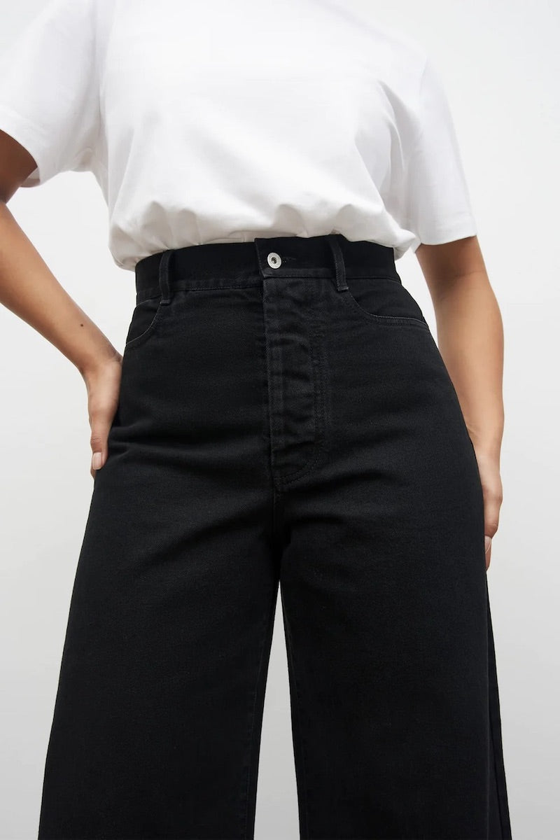 Kowtow Clothing Sailor Jeans Black Denim