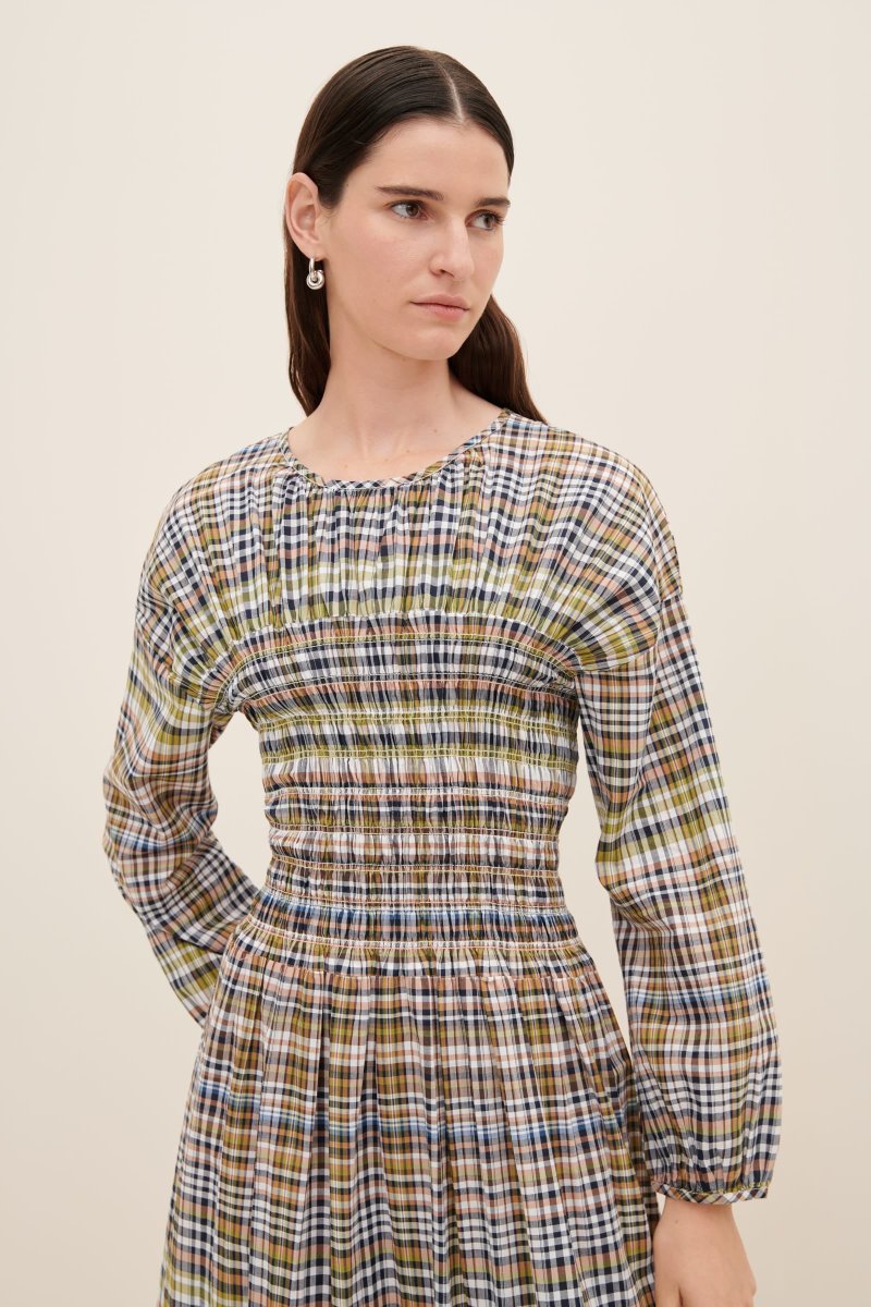 Kowtow Sienna Dress Vista Check