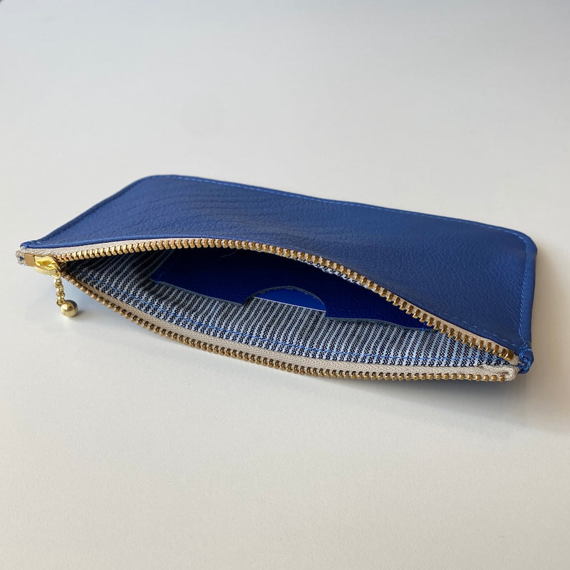 Erin Templeton Time for a Change Wallet Blue Leather