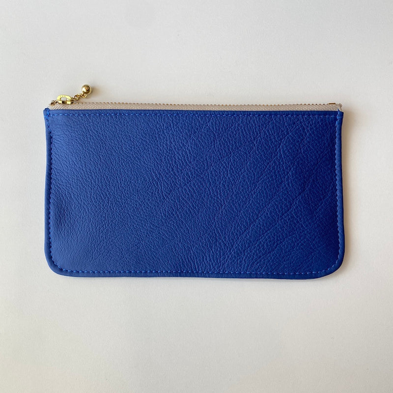 Erin Templeton Time for a Change Wallet Blue Leather