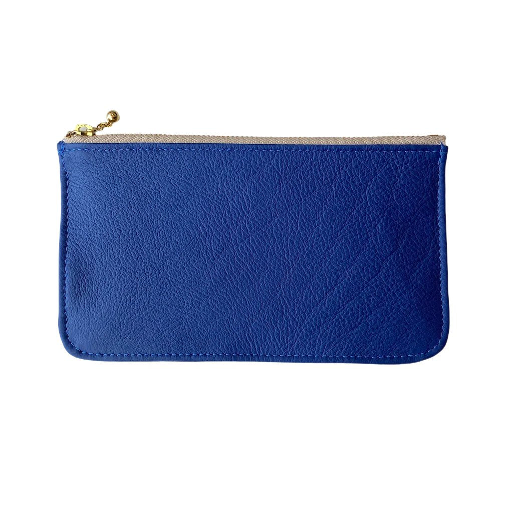 Erin Templeton Time for a Change Wallet Blue Leather