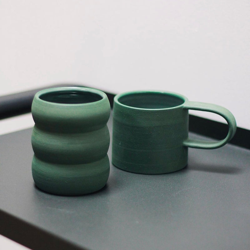 Ekua Ceramics Tubular Cup Forest
