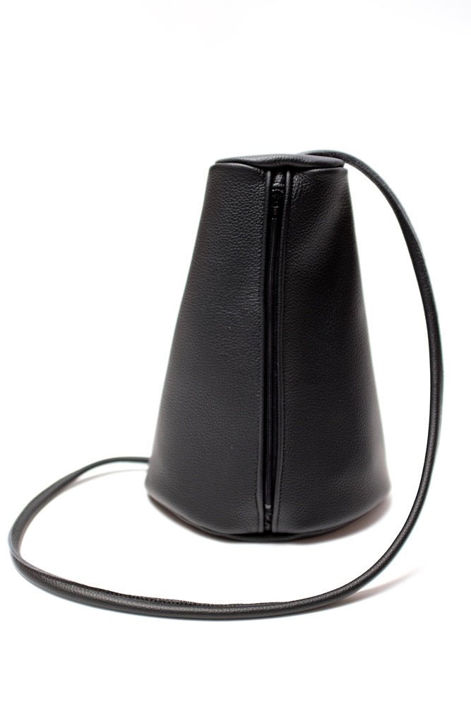 Hannah Emile Prisma Sling Bag Ink Black Leather