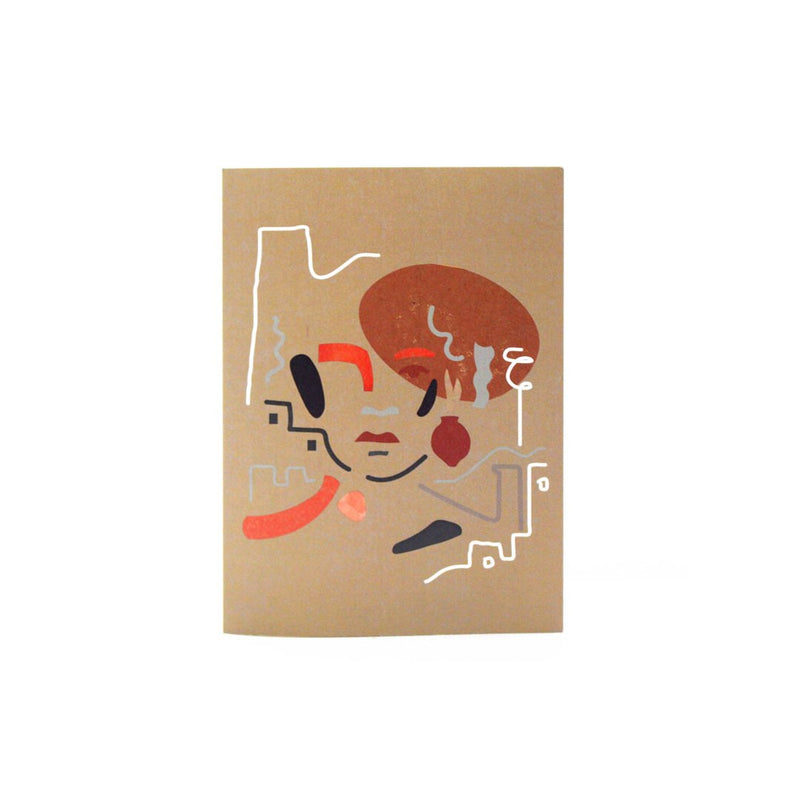 Aya Paper Co Abstract Illustration Greeting Card