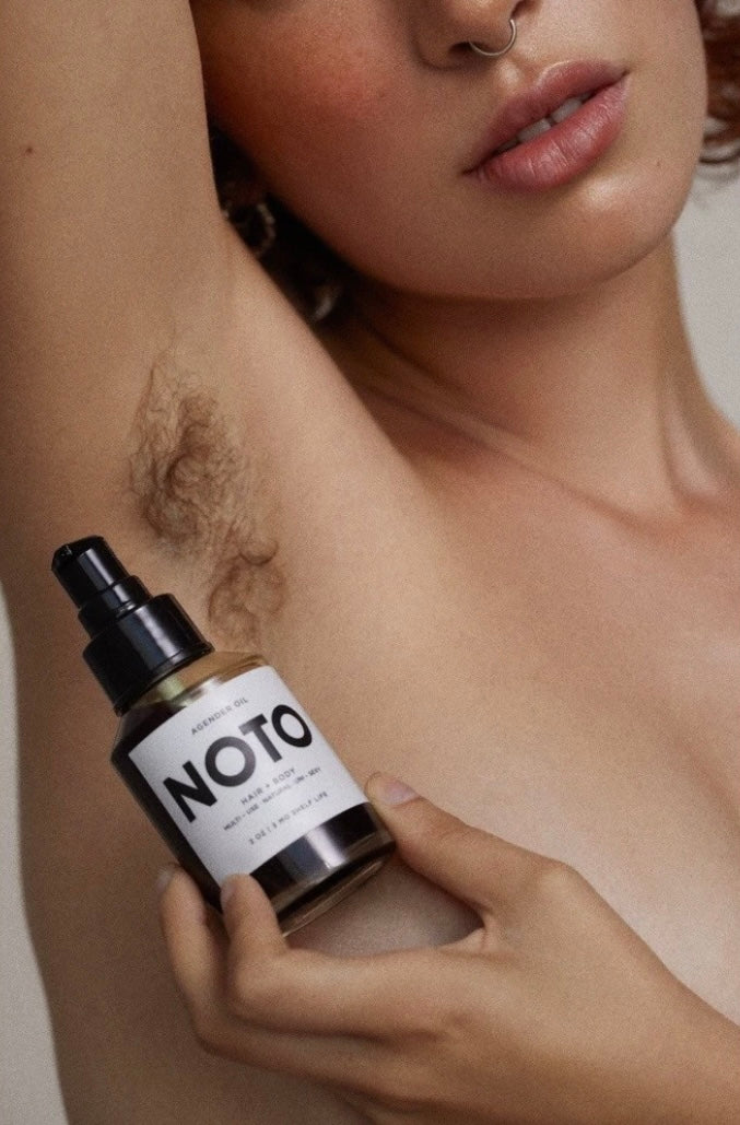 Noto Botanics Agender oil unisex hair and body oil